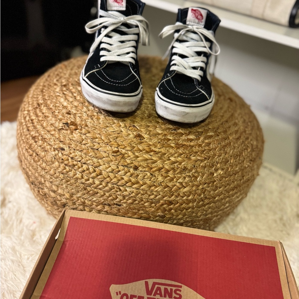 Vans Classic Black and White High-Tops